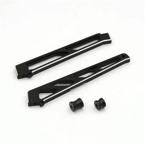 TREPMEUN for ARR-MA for MOJ-AVE 1/7 6S RC-Fernbedienungsauto, Metall-PO-Zubehör, Chassis-Vorder- und Hinterradunterstützung AR320445(Zwart) von TREPMEUN