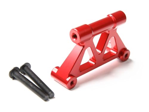 TREPMEUN for GTB CNC Aluminium Hintere Karosseriehalterung for 1:5 RC Auto for LOSI for DBXL-E 2.0 for DBXL 2.0 DBXL-E Upgrade-Teil(Rood) von TREPMEUN