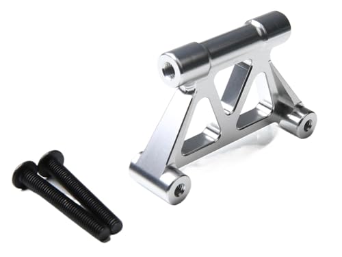 TREPMEUN for GTB CNC Aluminium Hintere Karosseriehalterung for 1:5 RC Auto for LOSI for DBXL-E 2.0 for DBXL 2.0 DBXL-E Upgrade-Teil(Silver) von TREPMEUN