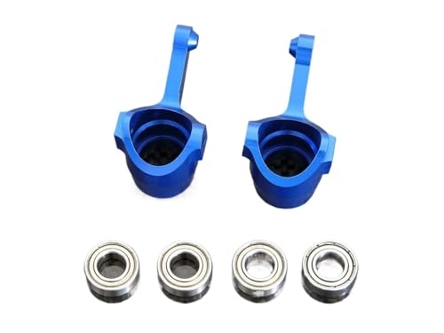 TREPMEUN for GTBRacing CNC Aluminium Front Steering hubs for ky-osho for inf-erno MP7.5 777 GT GT2 ST ST-RR NEO VE(Blauw) von TREPMEUN
