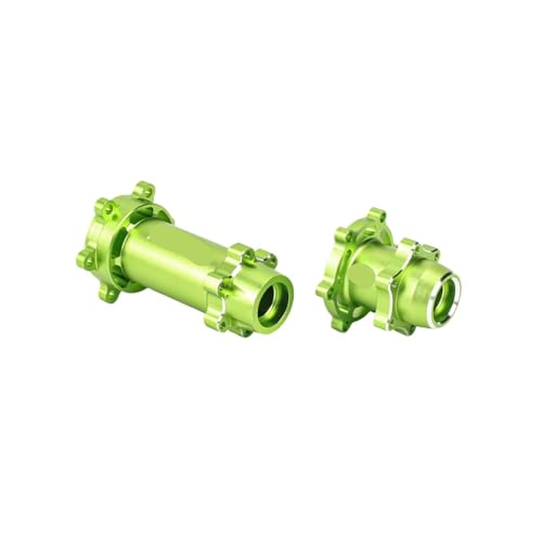 TREPMEUN for RC-AWD Aluminium Hub Set for Pro-Moto-MX for 1/4 Losi -MX Motorrad RC Upgrades Teil(Green) von TREPMEUN