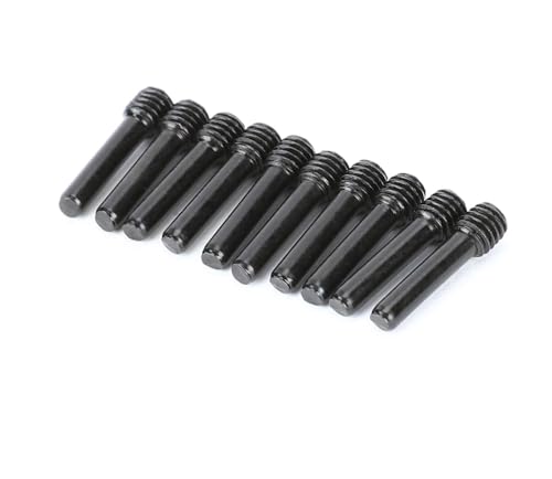 TREPMEUN for RCA-WD #45 Stahl 10 stücke Schraube Welle M3 x 2,0x12mm for Axial SCX10 III 1/10 Upgrades Teile TREPMEUN for RCA-WD #45 Stahl 10 stücke Schraube Welle M3 x 2,0x12mm for Axial SCX10 III 1/10 Upgrades Teile von TREPMEUN