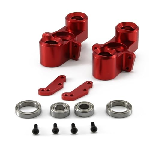 TREPMEUN for RCA-WD AR330187 VERBUND-VORDERE LENKUNG Block for ARR-MA for FEL-Ony for Infra -CTION 6S BLX verbesserte Teil(Rood) von TREPMEUN