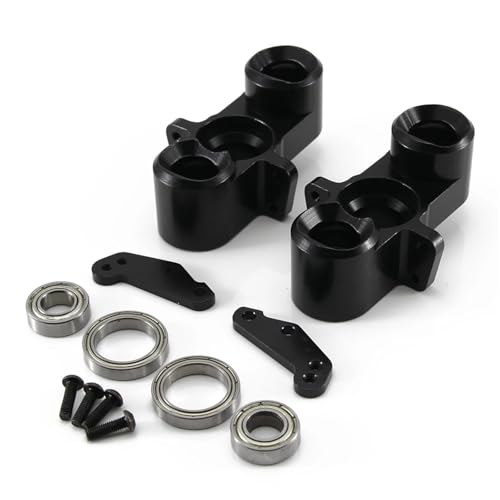TREPMEUN for RCA-WD AR330187 VERBUND-VORDERE LENKUNG Block for ARR-MA for FEL-Ony for Infra -CTION 6S BLX verbesserte Teil(Zwart) von TREPMEUN