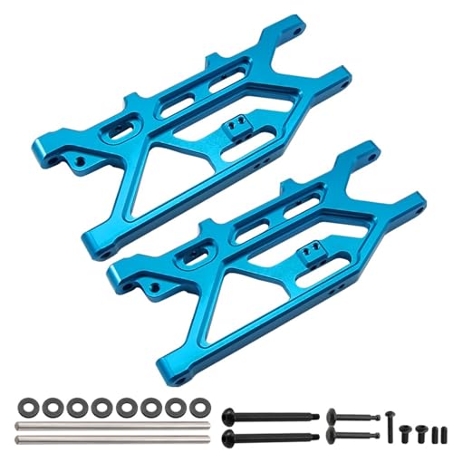 TREPMEUN for RCA-WD ARA330607 Rear Lower Suspension Arme for 1/7 for ARR-MA for MO-JAVE 6S BLX EXB verbesserte Teil(Blauw) von TREPMEUN