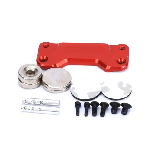 TREPMEUN for RCA-WD Alloy 1967 for C10 Körpermagnete Set for Axial 1/24 SCX24 AXI00001 Crawler Upgrades Teile(Rood) von TREPMEUN