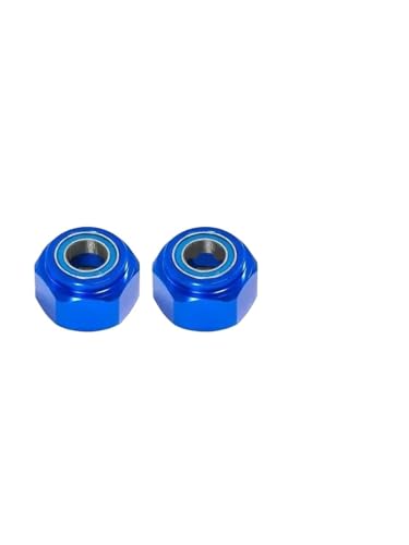 TREPMEUN for TAM-IYA DT03 Aluminiumlegierungslager mit Sechskantgelenk (nur Vorderrad) # DT3010F(Blauw) von TREPMEUN