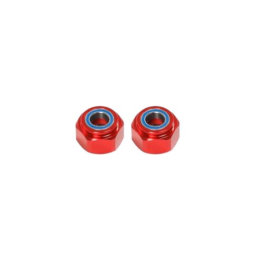 TREPMEUN for TAM-IYA DT03 Aluminiumlegierungslager mit Sechskantgelenk (nur Vorderrad) # DT3010F(Rood) von TREPMEUN