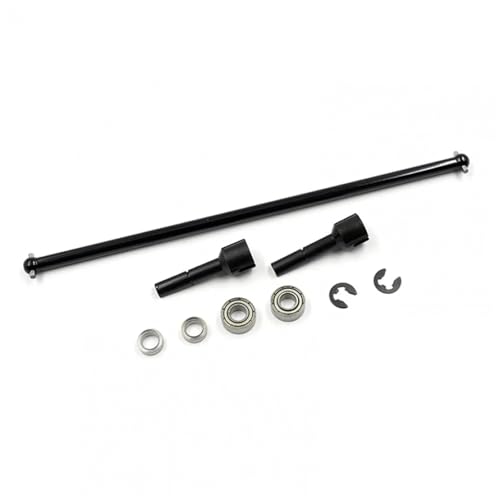 TREPMEUN for Xtra for Speed Aluminium HAUPTANTRIEBSWELLE W/G45 Stahl Joint SCHWARZ for TAM-IYA TA02#XS-TA29143BK(Zwart) von TREPMEUN