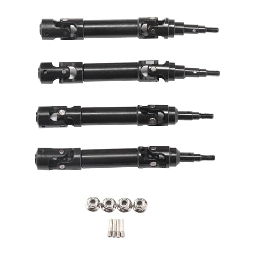 Vordere und hintere CVD-Antriebswelle aus Stahl for TRA-XXAS Ford for Ra-ptor R F150 4X4 Pickup for 1/10 RC-Auto-Upgrade-Teile Vordere und hintere CVD-Antriebswelle aus Stahl for TRA-XXAS Ford for Ra-ptor R F150 4X4 Pickup for 1/10 RC-Auto-Upgrade-Teile von TREPMEUN