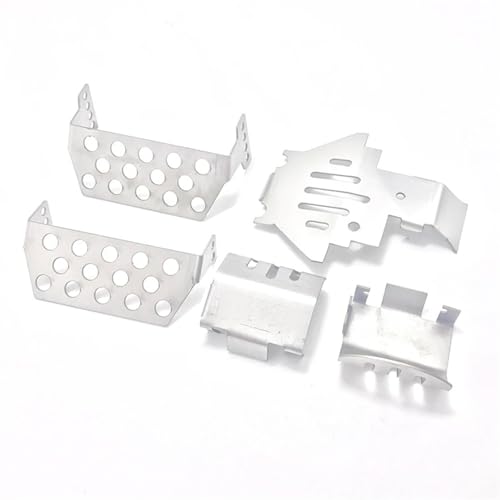 for TRX4 Edelstahl Chassis Armor Achse Protector Skid Plate for 1/10 RC Crawler for TRX-4 for Defe-nder Option Upgrade Teile for TRX4 Edelstahl Chassis Armor Achse Protector Skid Plate for 1/10 RC Crawler for TRX-4 for Defe-nder Option Upgrade Teile von TREPMEUN