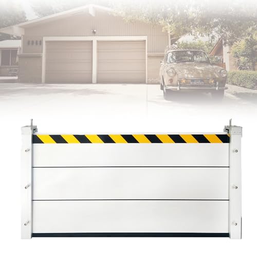 Hochwasserschutzbarriere/Hochwasserschutz, Hochwasserschutz für Türen, Hochwasserschutz für Türen, geeignet für Unterführungen, Fabriken, Garageneingänge,90cm*60cm von TRGUJKI