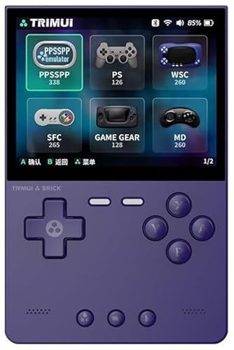 Trimui Brick Retro Handheld Spielkonsole, 3,2 Zoll IPS Display, Allwinner A133plus, 3000mAh Akku, USB-C, RGB-LED, Linux Trimui Brick Retro Handheld Spielkonsole, 3,2 Zoll IPS Display, Allwinner A133plus, 3000mAh Akku, USB-C, RGB-LED, Linux von TRIMUI