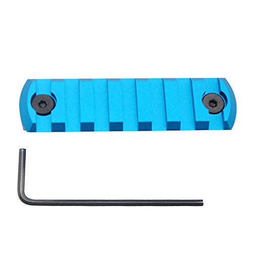 Blau Picatinny Schiene Abschnitt für keymod - 7 slots Blau Picatinny Schiene Abschnitt für keymod - 7 slots von TRIROCK