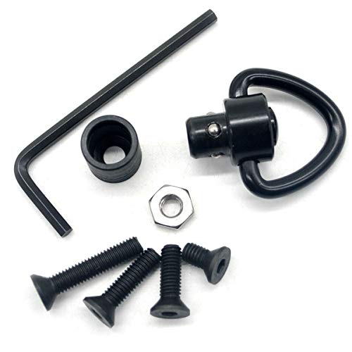 TRIROCK Quick Detachable Heart Shape Sling Swivel Mount with Receiver Insert and Screw Studs in 4 Lengths Heavy Duty kit TRIROCK Quick Detachable Heart Shape Sling Swivel Mount with Receiver Insert and Screw Studs in 4 Lengths Heavy Duty kit von TRIROCK