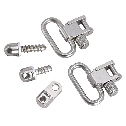 TRIROCK Silver Auto, Single Ruger 10/22 Carbines Sling Mounting Kit Ruger 115 1.0'' Sling Mount Adapter Studs & Swivels S-4612N TRIROCK Silver Auto, Single Ruger 10/22 Carbines Sling Mounting Kit Ruger 115 1.0'' Sling Mount Adapter Studs & Swivels S-4612N von TRIROCK