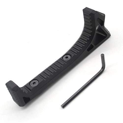 Trirock Black Tactical Aluminum Link Curved Angled Hand Stop fits KeyMod handguard Rail System Trirock Black Tactical Aluminum Link Curved Angled Hand Stop fits KeyMod handguard Rail System von TRIROCK