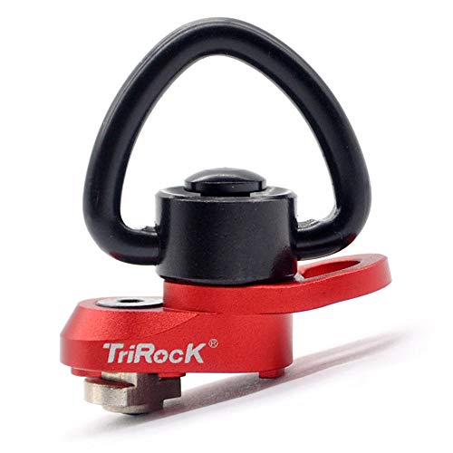 Trirock MLK Sling Swivel Heart-Shape Loop with Push Button Red QD Base & Sling Mount with a Hole for Snap Clip Hook Spring Trirock MLK Sling Swivel Heart-Shape Loop with Push Button Red QD Base & Sling Mount with a Hole for Snap Clip Hook Spring von TRIROCK