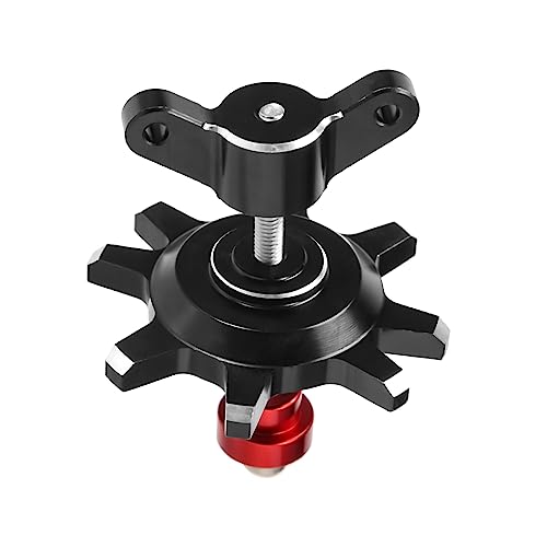 TRITAM Neues CNC Metallisch Reifen/Demontage Hilfs Werkzeug für 1/10 RC Crawler Auto 1,9 2,2 Perlenverschluss Rad,Schwarz von TRITAM