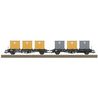TRIX H0 24162 H0 Behältertransport-Doppelwagen der DB TRIX H0 24162 H0 Behältertransport-Doppelwagen der DB von TRIX H0