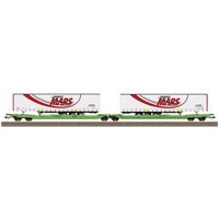 TRIX H0 24473 H0 Gelenk-Taschenwagen der CFL TRIX H0 24473 H0 Gelenk-Taschenwagen der CFL von TRIX H0