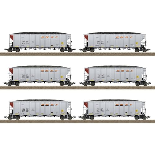 TRIX H0 24911 H0 6er-Set US Hopper Cars der BNSF von TRIX H0