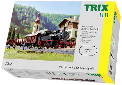 TRIX H0 T21531 Digital-Startpackung Güterzug Epoche III von TRIX H0