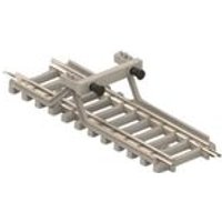 TRIX 14591 N Prellbock mit Betonschwellen Länge 50,0 mm von TRIX