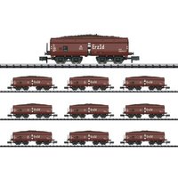 TRIX 15449 N Display mit 10 Selbstentladewagen Erz Id, DB, Ep. III TRIX 15449 N Display mit 10 Selbstentladewagen Erz Id, DB, Ep. III von TRIX