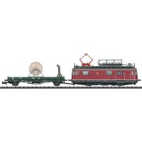 TRIX 16992 N Turmtriebwagen mit Fahrleitungsbauwagen, DB, Ep. III von TRIX