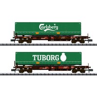 TRIX 18718 N Taschenwagen-Set Sdgmns 33, AAE Cargo AG, Ep. VI TRIX 18718 N Taschenwagen-Set Sdgmns 33, AAE Cargo AG, Ep. VI von TRIX