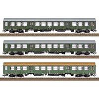 TRIX 23180 H0 Personenwagen-Set Halberstädter Mitteleinstiegswagen Bmh, DR, Ep. IV von TRIX