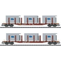 TRIX 24141 H0 Rungenwagen-Set "Badsysteme", DB AG, Ep. VI TRIX 24141 H0 Rungenwagen-Set "Badsysteme", DB AG, Ep. VI von TRIX
