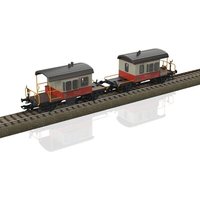 TRIX 24650 H0 Kuppelwagen-Set "Sputnik Swiss" Express aus Dienstbegleitwagen Db, SBB/CFF/FFS, Ep. IV von TRIX