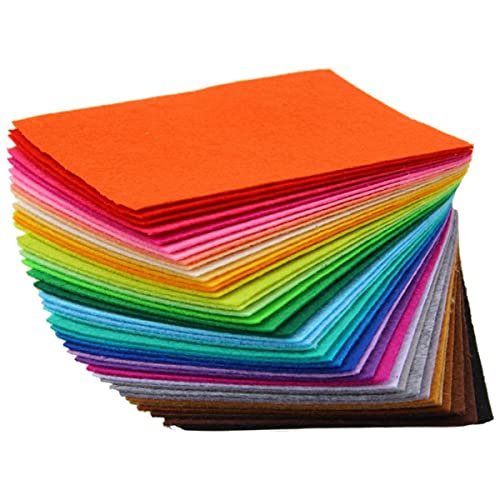 TRIXES Packung mit 40 Bastelfilzblättern in verschiedenen Farben zum Basteln und für Kunst- und Kunsthandwerksprojekte - DIY Filzblatt Rechtecke für Kunsthandwerk zum Nähen und für Patchworkarbeiten TRIXES Packung mit 40 Bastelfilzblättern in verschiedenen Farben zum Basteln und für Kunst- und Kunsthandwerksprojekte - DIY Filzblatt Rechtecke für Kunsthandwerk zum Nähen und für Patchworkarbeiten von TRIXES