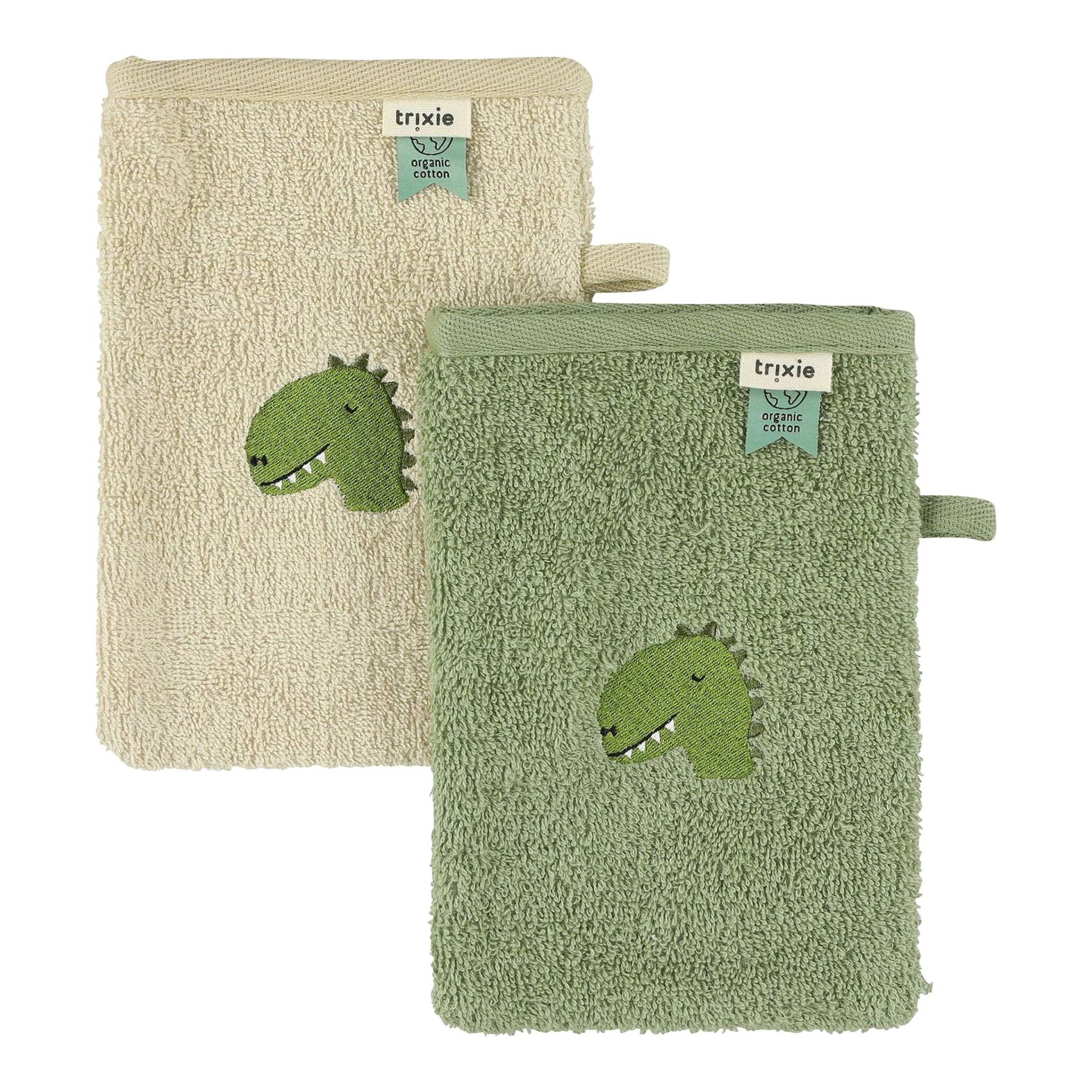 Trixie 2er-Pack Waschhandschuhe gruen von TRIXIE