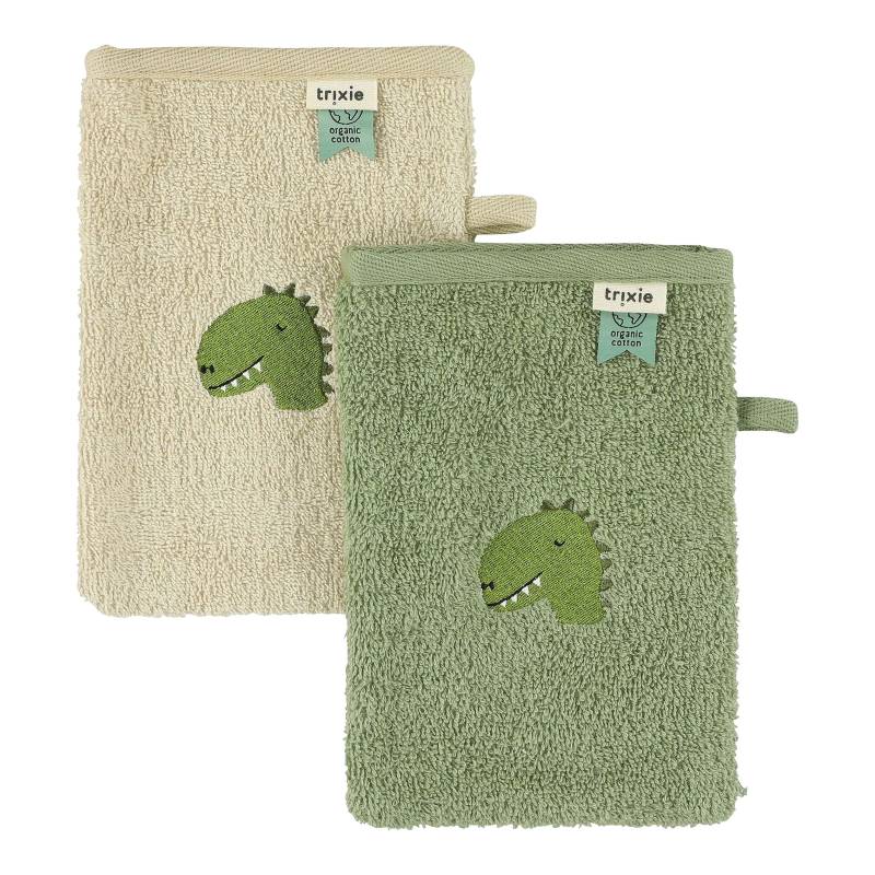 Trixie 2er-Pack Waschhandschuhe gruen von TRIXIE
