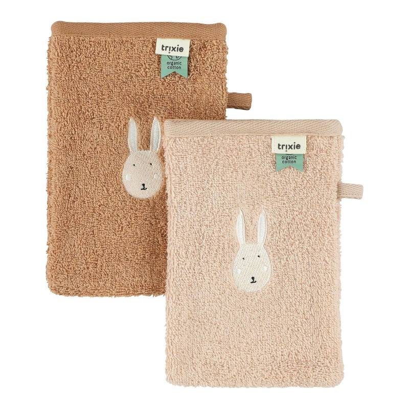 Trixie 2er-Pack Waschhandschuhe rosa von TRIXIE