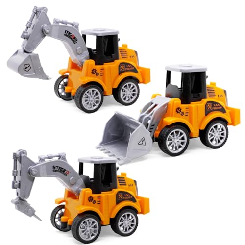 TRNOLPX Bagger Spielzeug,Kinder-Pressespielzeug, Baufahrzeug-Spielzeugset, Bagger, Bulldozer, StraßEnwalzen-Spielzeug, Kinder-Gartenspielzeug, Kinder-Spielfahrzeuge Robuste Und Flexible Teile TRNOLPX Bagger Spielzeug,Kinder-Pressespielzeug, Baufahrzeug-Spielzeugset, Bagger, Bulldozer, StraßEnwalzen-Spielzeug, Kinder-Gartenspielzeug, Kinder-Spielfahrzeuge Robuste Und Flexible Teile von TRNOLPX