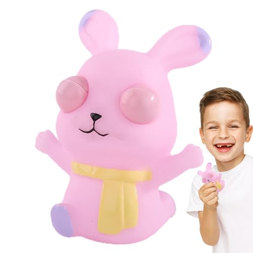 Dehnbares Hasen-Stressspielzeug - Sensorisches Stressspielzeug - Squeeze Dough Ball Bunny Toys Squeeze Toys hochelastisch für Erwachsene und Kinder, Spielzeugpreise Troonz von TROONZ