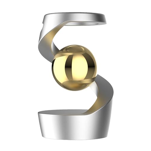 TROONZ Kinetisches Schreibtischspielzeug,das der Schwerkraft trotzt, kinetisches,Sich drehendes Schreibtischspielzeug mit visueller Illusion,hängendes Desktop-Gyroskop,Fidget Spinn-er für Erwachsene TROONZ Kinetisches Schreibtischspielzeug,das der Schwerkraft trotzt, kinetisches,Sich drehendes Schreibtischspielzeug mit visueller Illusion,hängendes Desktop-Gyroskop,Fidget Spinn-er für Erwachsene von TROONZ