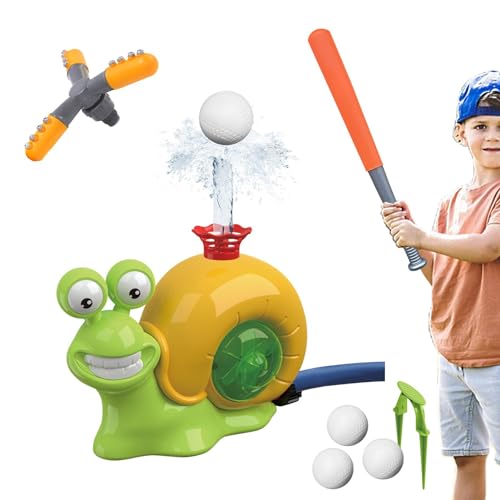 TROONZ Wassersprühsprinkler für den Außenbereich, Spielzeug für Hinterhof-Flugzeugsprinkler - Lustiges schlagfestes Sprinklerspielzeug - Poolspielzeug verhindert Auslaufen, langlebiges Wasserspielzeug von TROONZ