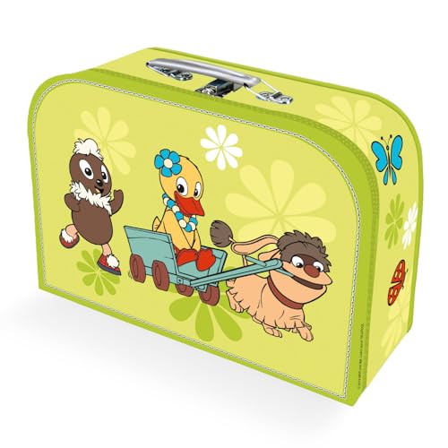 Trötsch Kinderkoffer Unser Sandmännchen medium: Pappkoffer. Motiv: Schnatterinchen, Pittiplatsch, Moppi Trötsch Kinderkoffer Unser Sandmännchen medium: Pappkoffer. Motiv: Schnatterinchen, Pittiplatsch, Moppi von TROTSCH
