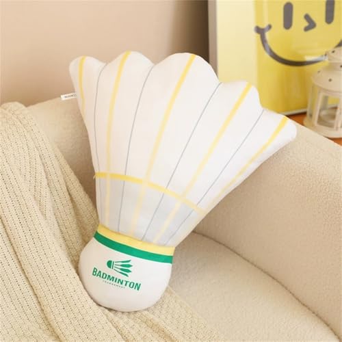 TROYSINC Badminton Kuscheltier, Badminton Plüschtier Plushies Weiches Badminton Stofftier Kissen Geschenk für Kinder von TROYSINC