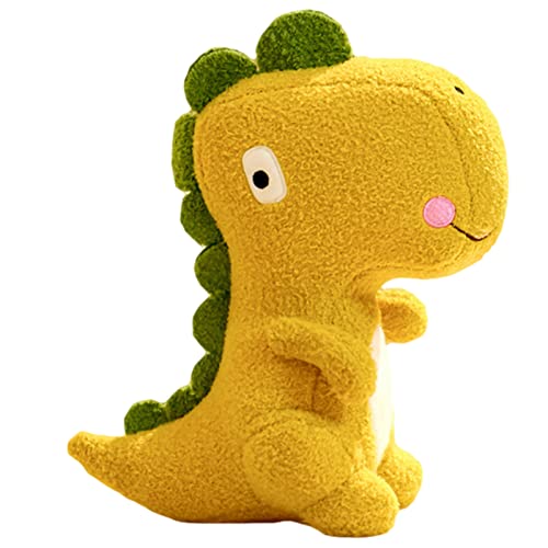 TROYSINC Dinosaurier Plüschtier Kuscheltiere,Plüschtier Spielzeug Plüsch Dinosaurier Stofftier Kinder Spielzeug Festival Geschenk (gelb,45cm) von TROYSINC