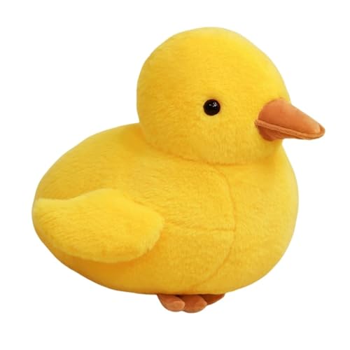 TROYSINC Ente Kuscheltier Stofftier Plüschtier, Süße Ente Plüsch Spielzeug Plüschpinguin Geschenke für Jungen Mädchen Kinder (40cm,Gelb) von TROYSINC