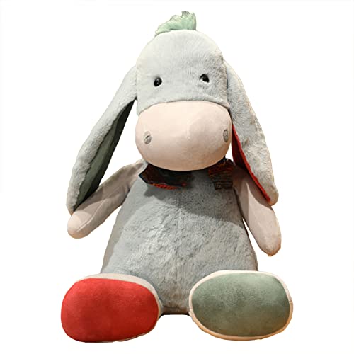 TROYSINC Esel Kuscheltier Baby, Süßes Esel Stofftier, Jungen, Mädchen & Babys, Plüschtier Esel Plüschtier Spielzeugpuppe (Grün,60 cm) von TROYSINC