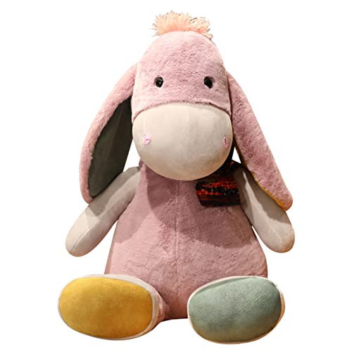 TROYSINC Esel Kuscheltier Baby, Süßes Esel Stofftier, Jungen, Mädchen & Babys, Plüschtier Esel Plüschtier Spielzeugpuppe (Lila,40 cm) von TROYSINC