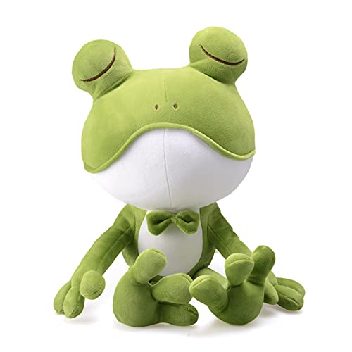 TROYSINC Frosch Stofftier Plüschtier, Plüschkissen Tier Kissen süße Weiche Kuscheltier Frosch Plüsch Spielzeug Geschenk für Kinder (55cm) von TROYSINC