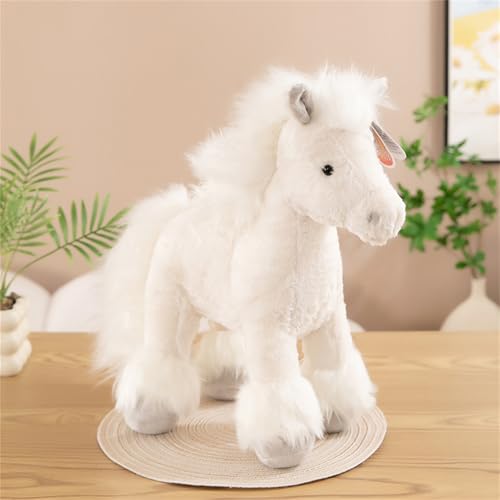 TROYSINC Niedliche Einhorn Stofftiere Einhorn Plüschtiere, Einhorn Plüschkissen Spielzeug, Valentinstag Geburtstagsgeschenke Für Jungen Mädchen (25cm,B) von TROYSINC